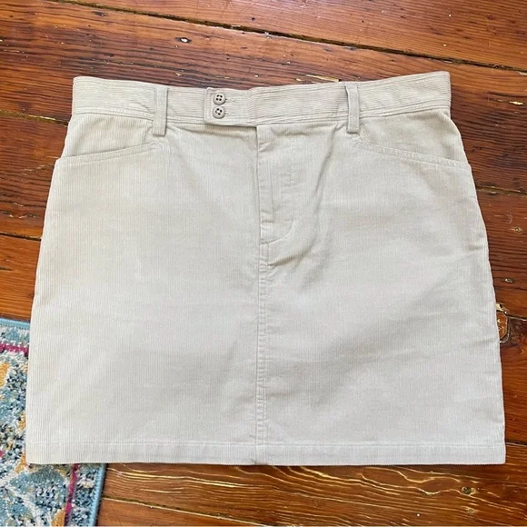 RL Sport Corduroy Mini Skirt - Picture 8 of 8